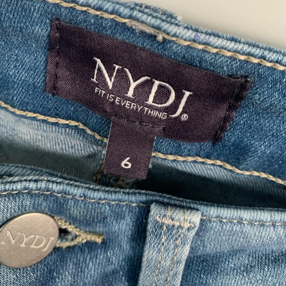 NYDJ Sheri Slim Ankle Cropped Jeans - Picture 3 of 4